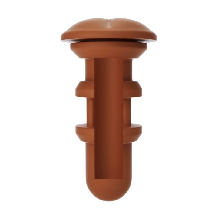 Manson Pentru Masturbator Autoblow A.i. Silicone Anus Sleeve, Brun 6