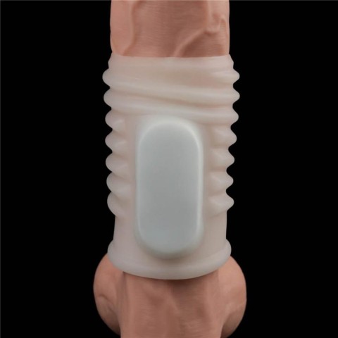 Inele penis, Inel / Manson Penis Cu Vibratii Vibrating Spiral Knights Ring, Alb, pasiune.ro