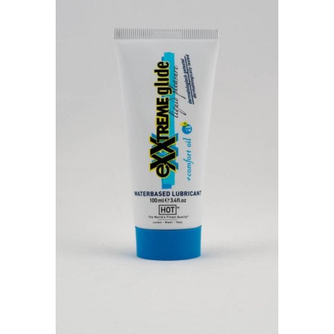 Lubrifiant Sex Anal, Lubrifiant Pe Baza De Apa Exxtreme Glide, 100 Ml, pasiune.ro
