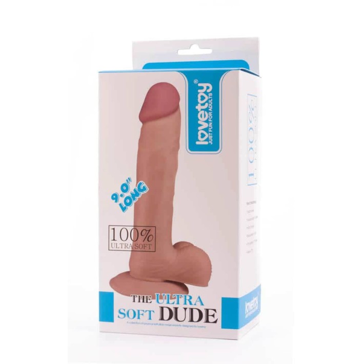 Dildo Clasic The Ultra Soft Dude, Natural, 23 Cm 3