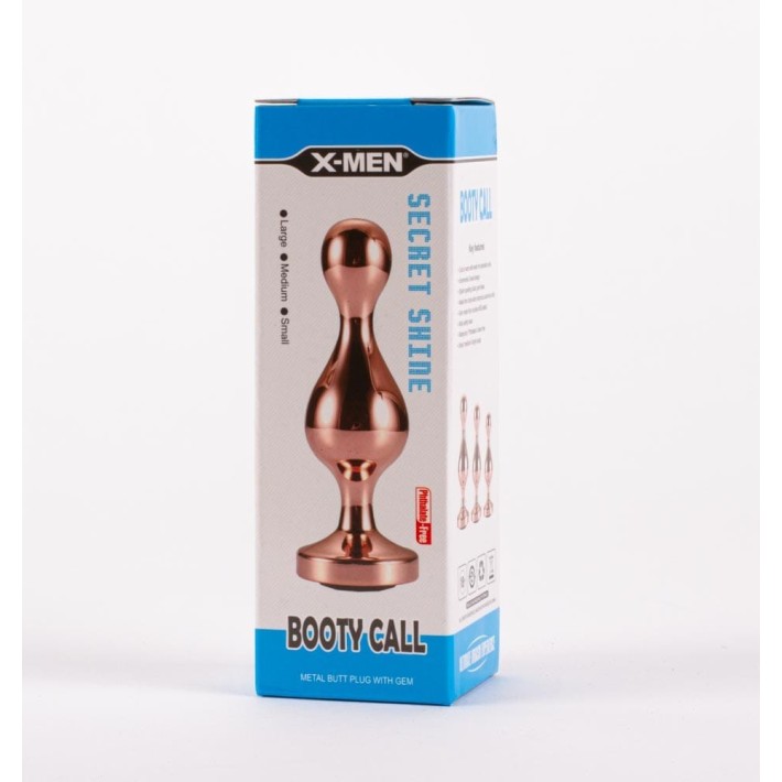 Dop Anal Cu Bijuterie Secret Shine Booty Call L Iv, Metalic, 13 Cm 4
