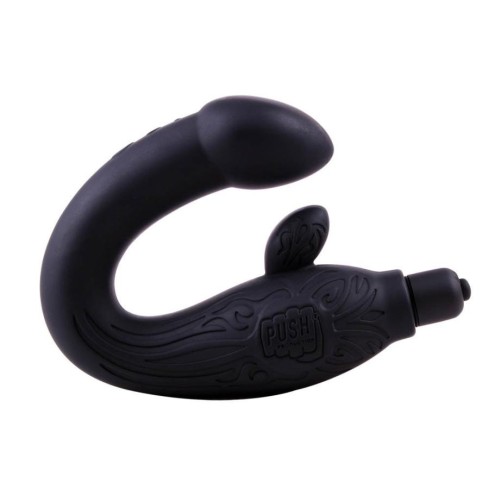 anal, Vibrator Anal Black Mont P-spot Perineum Massager, Negru, 25 Cm, pasiune.ro