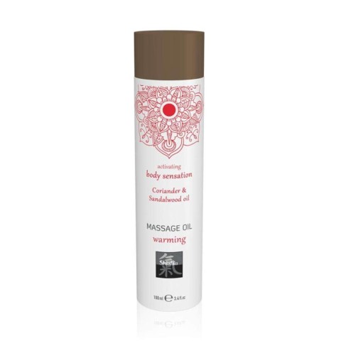 Shiatsu, Ulei De Masaj Warming - Coriandru + Santal, 100 Ml, pasiune.ro