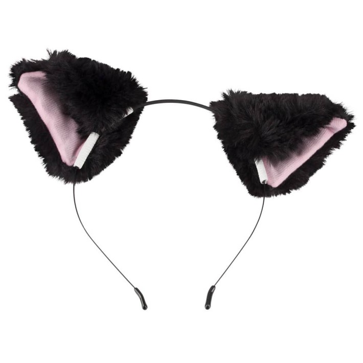 Set Pet Play Dop Anal Si Urechiuse Cu Blanita, Negru 6