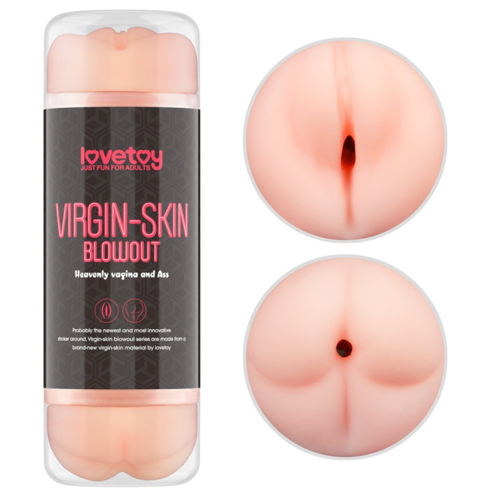Virgin-skin Blowout Double Side Stroker Vagina And Ass 10