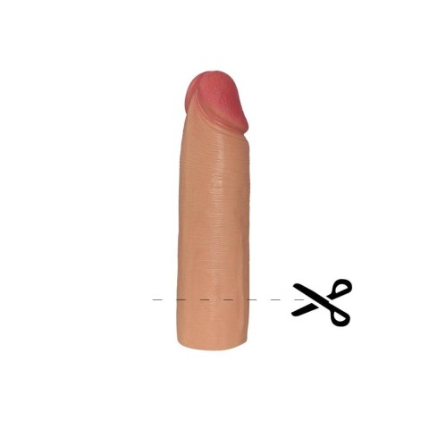 Lovetoy, Extensie/manson Penis Revolutionary Silicone Nature Extender, Natural, +2.5 Cm, pasiune.ro