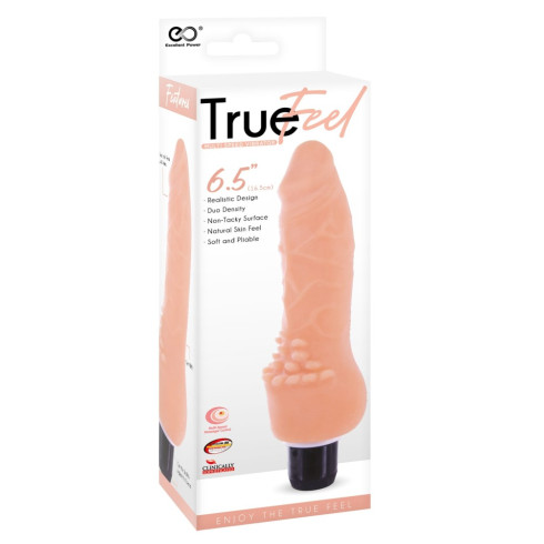 realistic, Vibrator Realistic True Feel Iii, Natural, 16.5 Cm, pasiune.ro