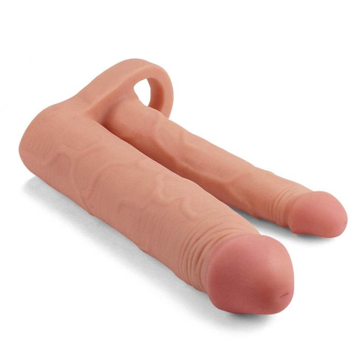 Extensie/manson Penis Dublu, Natural, +5 Cm 3