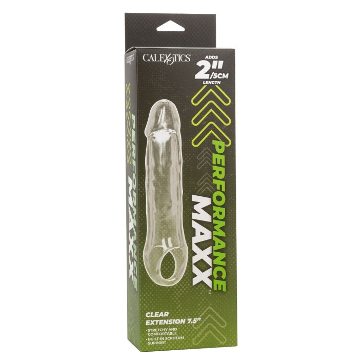 Extensie Penis Transparenta Calexotics 18.25 Cm 2