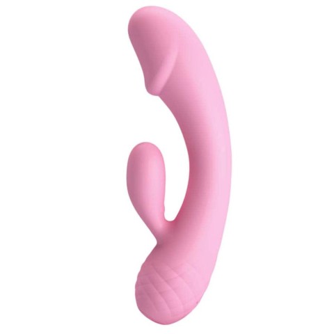 Pagina 3 - Pretty Love, Vibrator Rabbit Ron, Roz Pudrat, 17.5 Cm, pasiune.ro