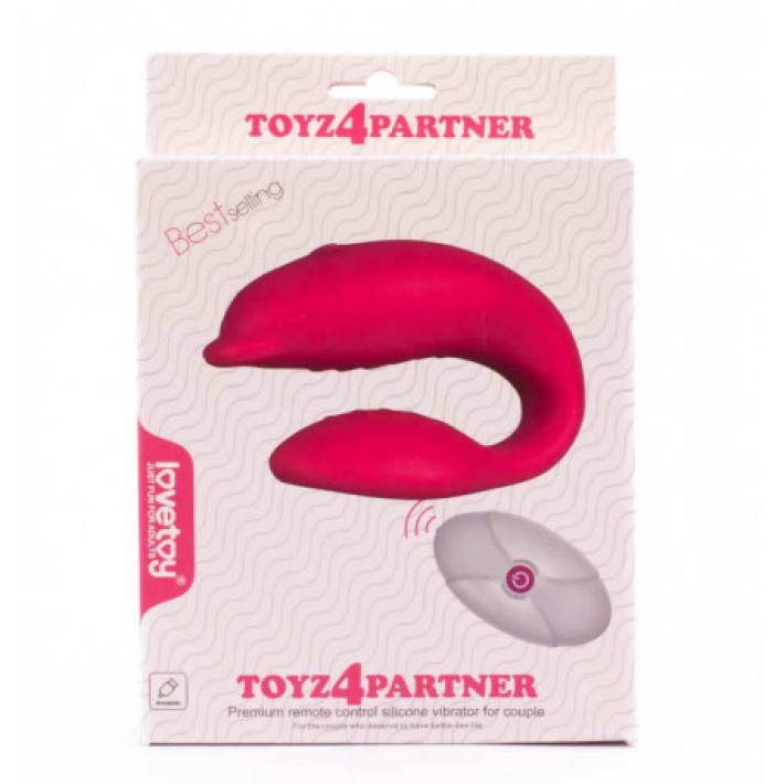 Vibrator Pentru Cupluri Toyz4partner, Roz 5