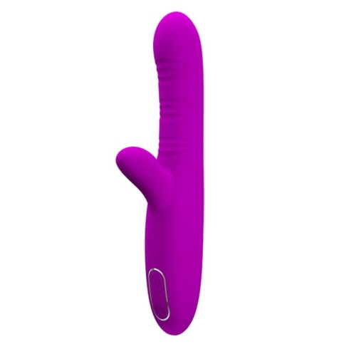 stimulator, Vibrator Punctul G Angelique, Violet, 22 Cm, pasiune.ro