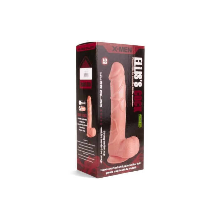 Dildo Clasic Elliss, Natural, 33 Cm 5