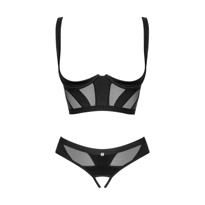 Chic Amoria 2-pcs Crotchless Set   Xs/s M/l, Xl/2xl, Xs/s 12