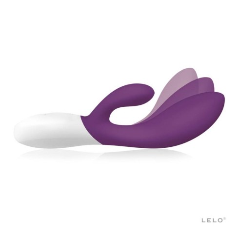 stimulator, Vibrator Rabbit Ina 2, Indigo, 20 Cm, pasiune.ro