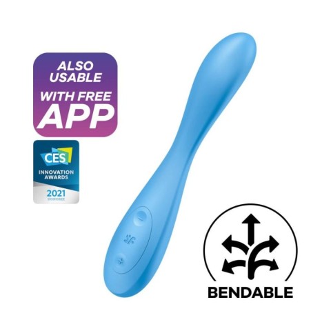 Pagina 5 - Vibratoare Punctul G, Vibrator G-spot Flex 4+, Albastru, 19 Cm, pasiune.ro