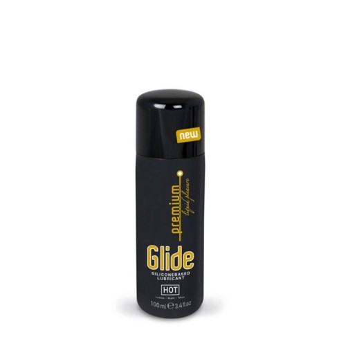 hot, Lubrifiant Pe Baza De Silicon Premium Glide Liquid Pleasure, 100 Ml, pasiune.ro