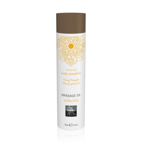 Shiatsu, Ulei De Masaj Seductive - Ylang Ylang + Germeni De Grau, 100 Ml, pasiune.ro