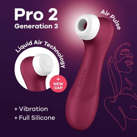 Pagina 3 - Vibratoare Clitoridiene, Stimulator Clitoridian Air Pulse Pro 2 Generation 3, Rosu, pasiune.ro