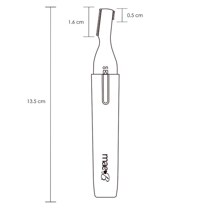 Trimmer Electric Cu Doua Lame Mae B  5