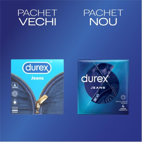 microfon,  Prezervative Durex Jeans 4 Buc , pasiune.ro
