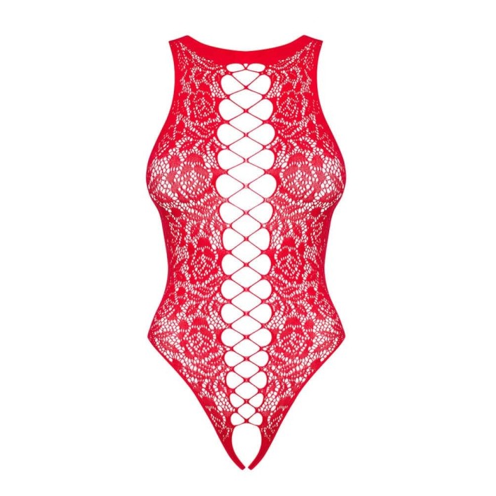 Body Sexy Din Dantela, Rosu, S/m/l
 6