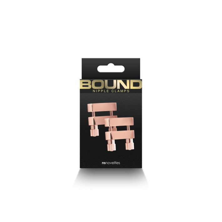 Bound - Nipple Clamps - V1 - Rose Gold 3