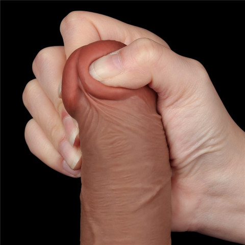 Pagina 3 - Dildouri Realistice, Dildo Realistic Sliding Skin Dual Layer Ii, Brun Deschis, 20 Cm, pasiune.ro