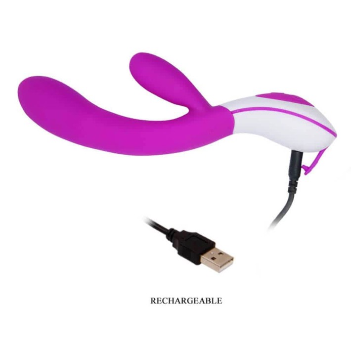 Vibrator Rabbit Colby, Violet, 21.5 Cm 2