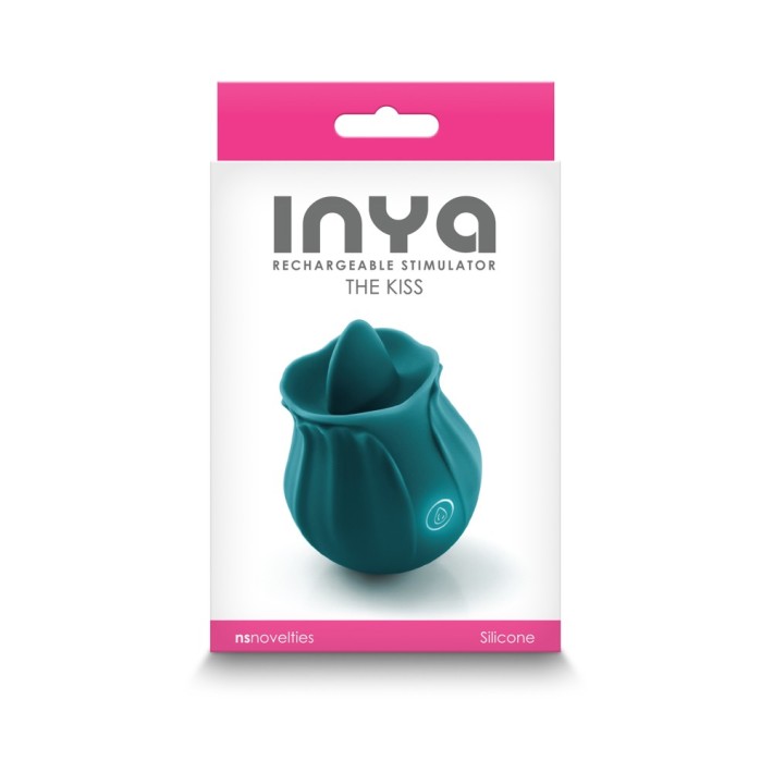Vibrator Clitoridian Inya The Kiss, Verde 3