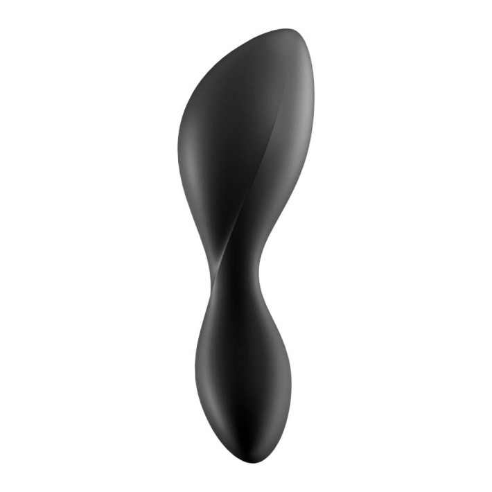Dop Anal Cu Vibratii Trendsetter, Negru, 11 Cm 6