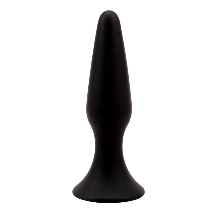 Dop Anal Mont L Silicone, Negru, 12.5 Cm 2