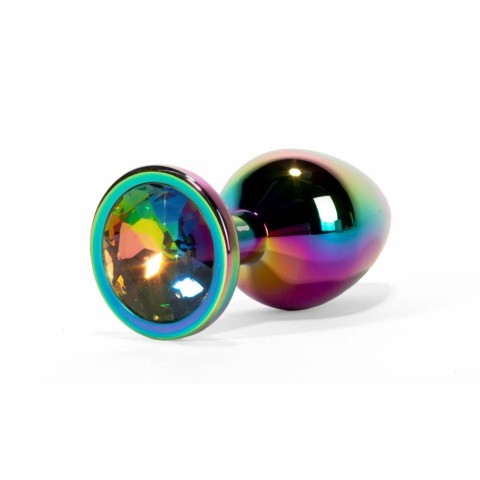 X-Men, Dop Anal Cu Bijuterie Secret Shine Metal M, Multicolor, 8 Cm, pasiune.ro