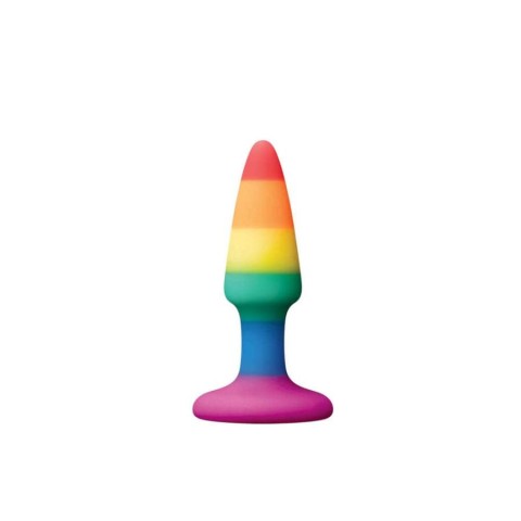 NS Toys, Dop Anal Multicolor Colours - Pride Edition Mini, 9 Cm, pasiune.ro