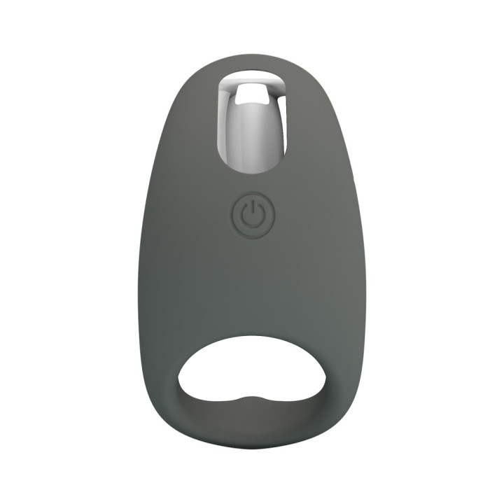 Inel Penis Cu Vibratii Master Ring Ii, Cenusiu 5