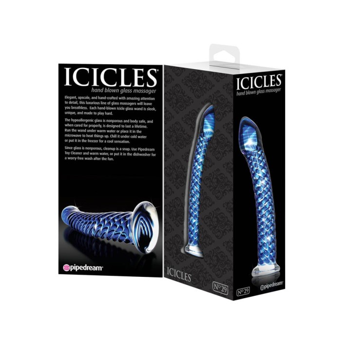 Dildo Clasic Din Sticla Icicles No. 29 9