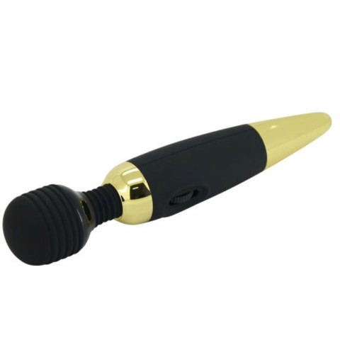 Pretty Love, Vibrator Bagheta Power Wand, Auriu, pasiune.ro