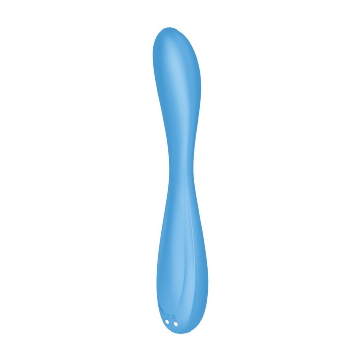 Vibrator G-spot Flex 4+, Albastru, 19 Cm 5