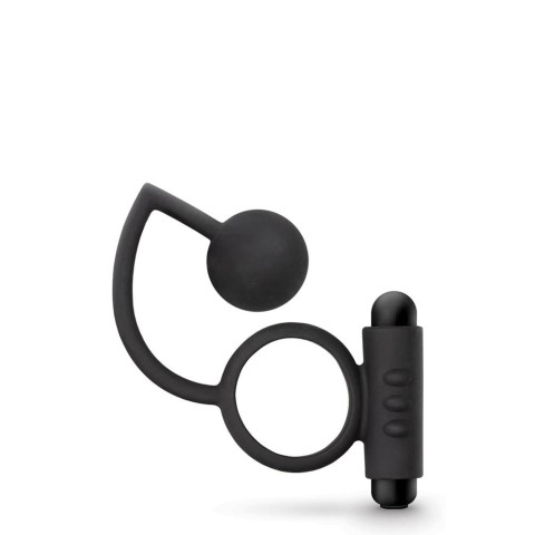 Pagina 2 - Blush, Bila Anala Cu Inel Penis Cu Vibratii Anal Adventures, Negru, pasiune.ro