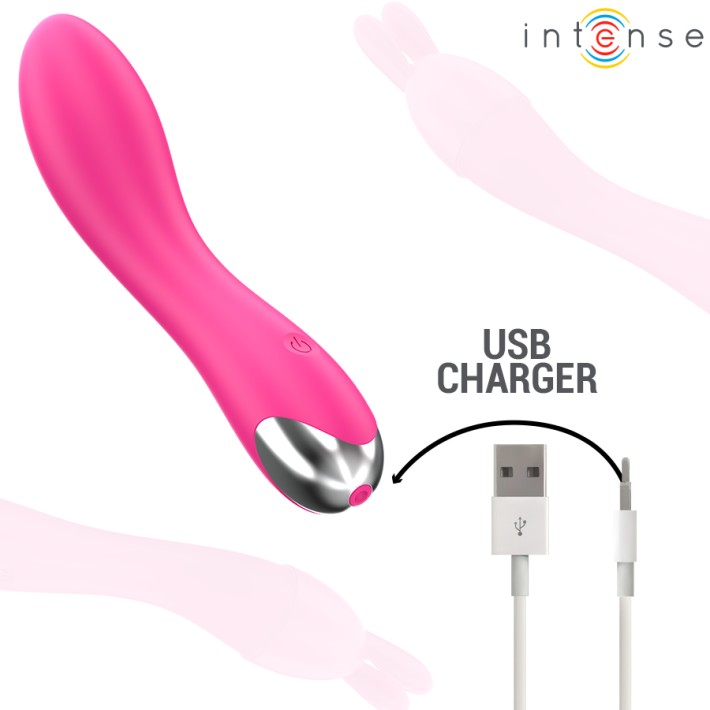 Vibrator Cher Intense, Capete Interschimbabile Roz 4
