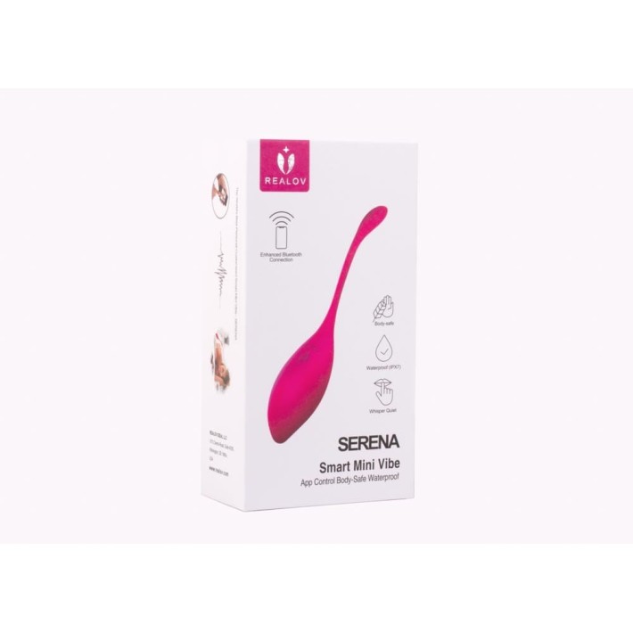 Ou Vibrator Serena Smart Mini Vibe, Rosu 2