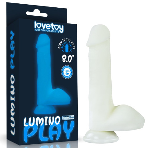 Pagina 9 - Dildouri Realistice, Dildo Fantezie Fosforescent Lumino Play, Alb, 20 Cm, pasiune.ro