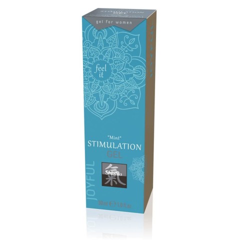 Shiatsu, Gel Stimulator Pentru Femei, Menta, 30 Ml, pasiune.ro