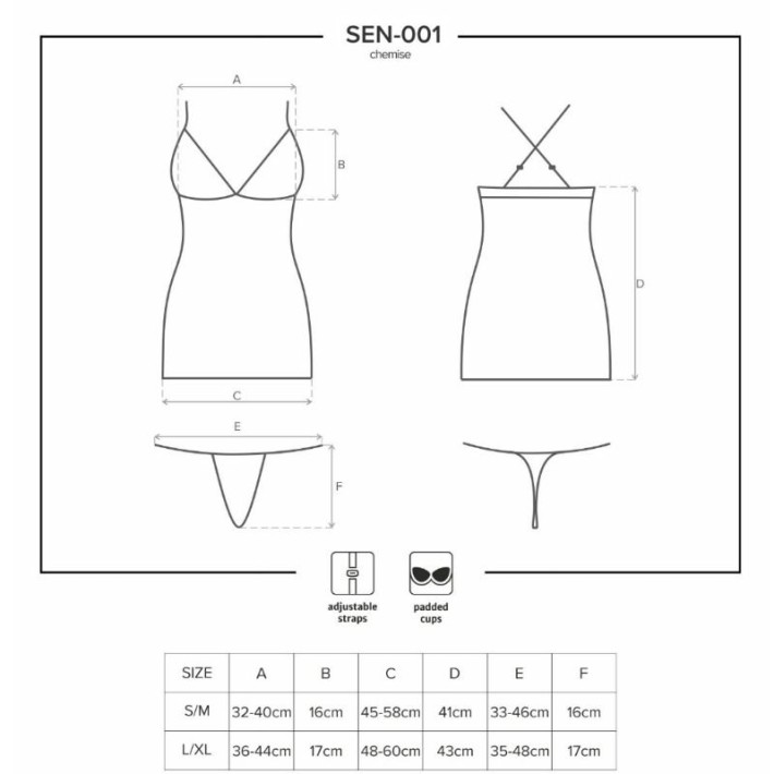 Babydoll Obsessive Sensual Sen-001 3