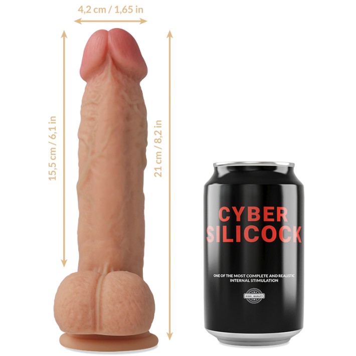 Dildo Cyber Silicock Saul 21cm 4