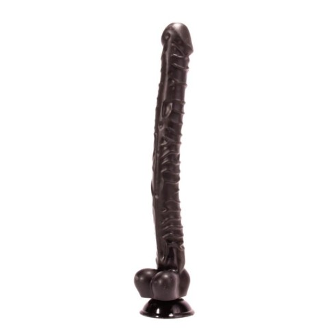 dildo, Dildo Clasic Jacob’s, Negru, 38 Cm, pasiune.ro