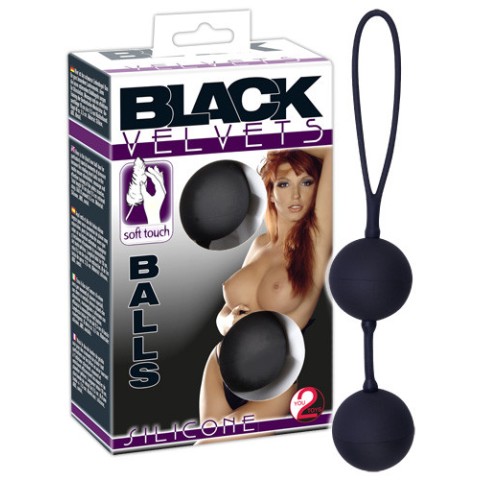Bile vaginale, Bile Vaginale Black Velvets, Negru, pasiune.ro