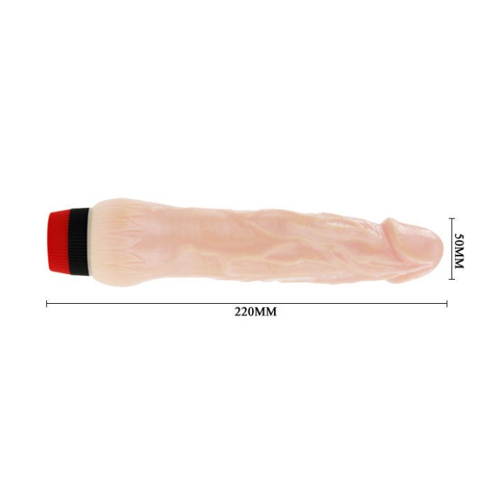 Vibrator Realistic Rockin Dong 3, Natural, 21.5 Cm 3