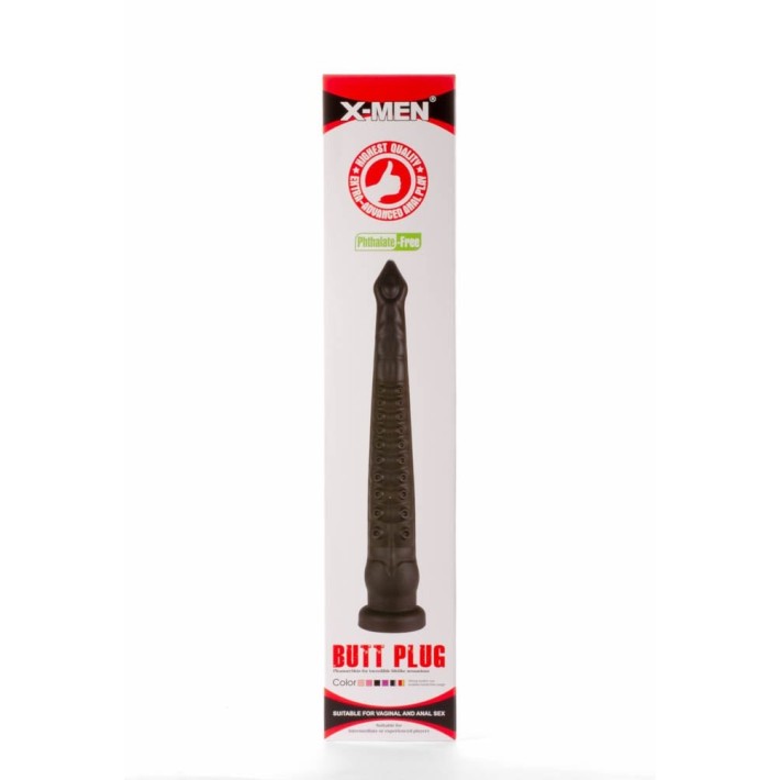 Dop Anal Extra Large Pvc, Negru, 59 Cm 9