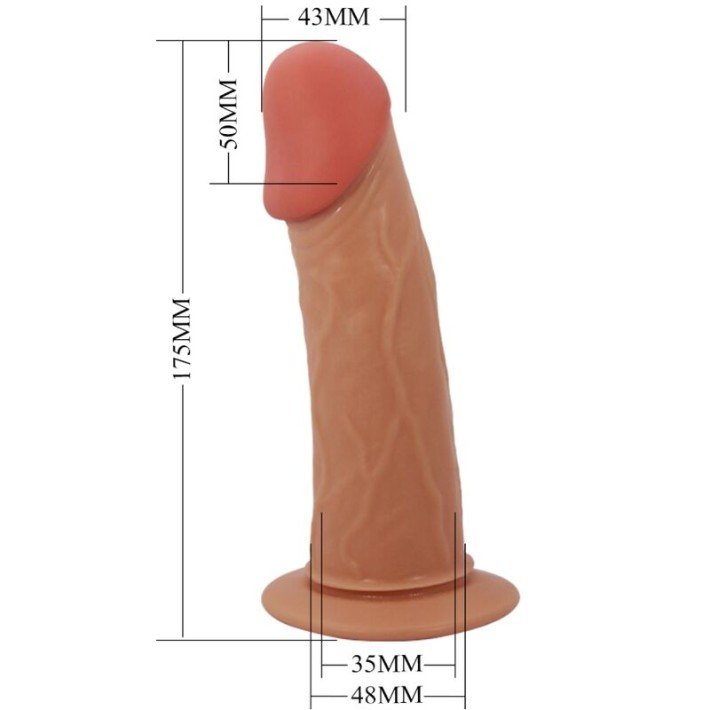 Strap-on Stark Universal Si Confortabil Pretty Love 17.5 Cm 6